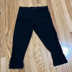 Black Capri Leggings